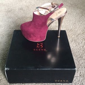 SCENE from ShoeDazzle “Kenya” Platform
